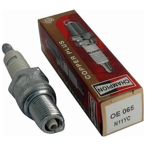 The Champion N11YC spark plug is equivalent to NGK BP5ES, NGBP5ES and Denso W16EPU.