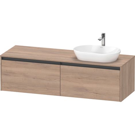 Duravit Ketho.2 Konsolenwaschtischunterbau, Beckenausschnitt