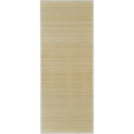Tapis en bambou naturel à latte Rectangulaire 150 x 200 cm (1/5)