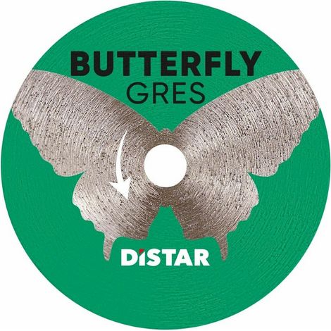 Disco diamantato a farfalla Distar 45 x 0,6 x 5,8 SENZA albero (1/2)