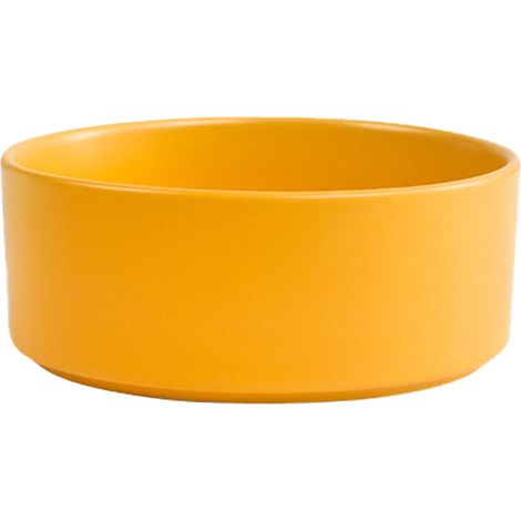 Cuenco de cerámica antideslizante para gatos y perros pequeños, ideal para comida y agua. (1/5)