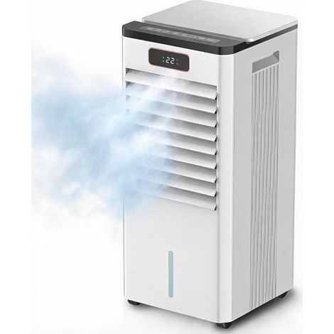3-in-1 Device: Portable air conditioner, fan, humidifier, 7-liter tank ...