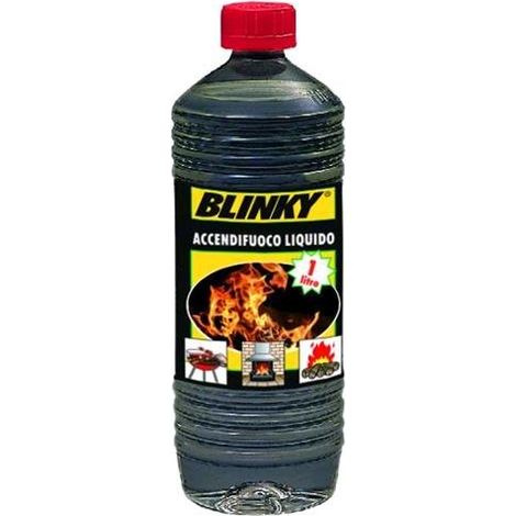 Accendifuoco liquido in formato da 1 lt per stufe camini e barbecue (1/2)