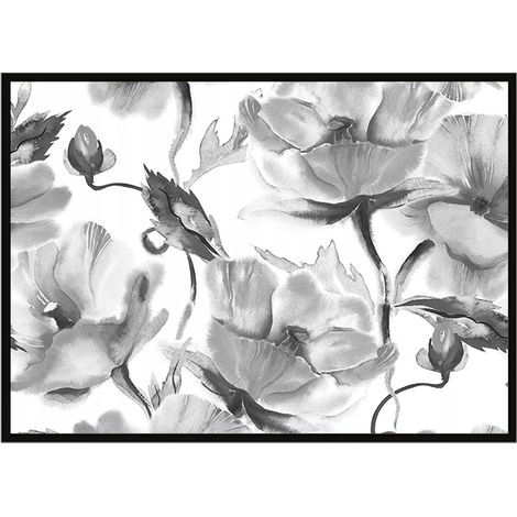 Póster con marco 53x73 cm Flores P1051 (1/3)