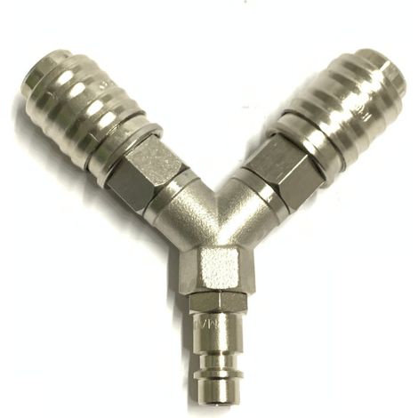 Innesto rapido a Y per compressori - 93404