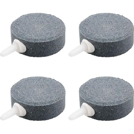 Diffuseur d'oxygène rond pour aquarium, diffuseur d'air rond, barboteur rond pour aquarium, 4 pièces (1/5)