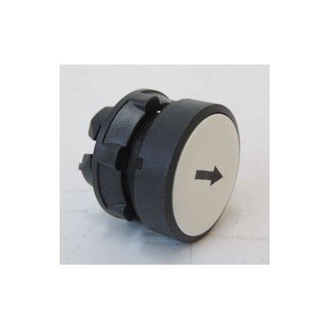 Tête de bouton poussoir i22 bl flèche haute Harmony SCHNEIDER ELECTRIC ZB5AA334TQ