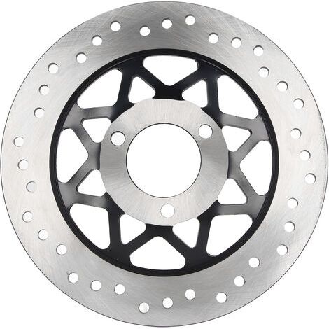 Disco de freno de disco, 260 mm de diámetro, montaje de 3 tornillos, frenado sensible para motocicletas y vehículos eléctricos. (1/5)