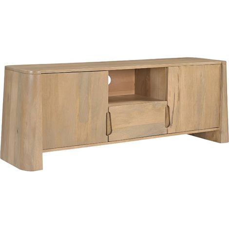 Meuble TV en bois de manguier Sorrel (1/5)