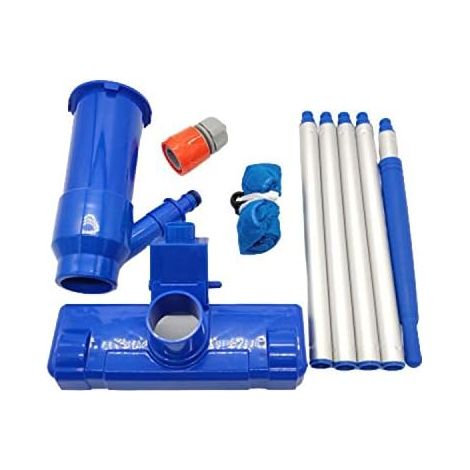 Kit de mantenimiento de piscinas Aspiradora de piscinas, Mantenimiento de piscinas, Estanque, Fuente, Hojas, Arena, Limo