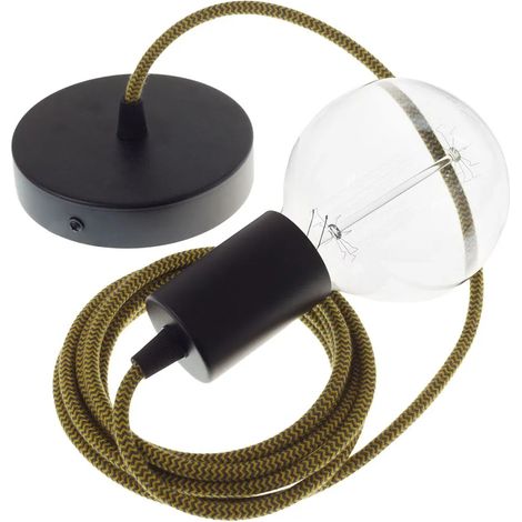Lampada sospensione creative cables rz27 zigzag DIY cavo 50 cm (1/3)