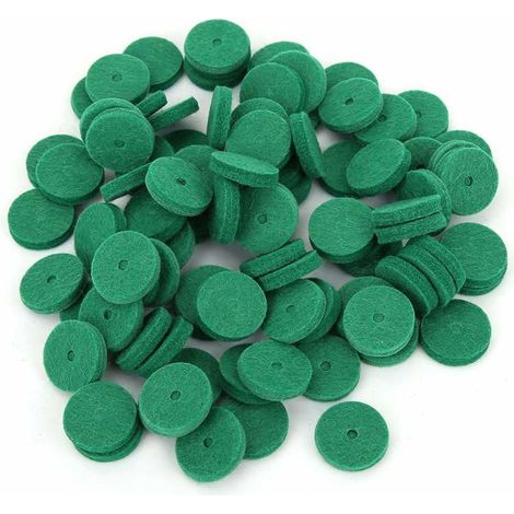 Rondelles en Feutre de Piano, Rondelles de Nivellement de Touches en Feutre Durable, 90 Pièces de 22 mm (1/5)