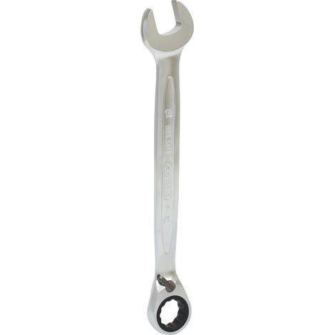 KS TOOLS Ringratschenschlüssel GEARplus umschaltbar, Chrom-Vanadium, 18mm
