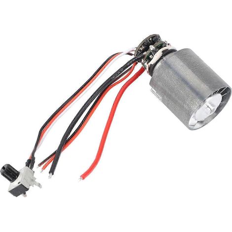 Compatible avec les moteurs de soufflerie sans balais haute puissance de 160 W, vitesse de 130 000 tr/min, fonctionnement silencieux, contrôle stable à basse température, comprend un contrôleur, 12 V. (1/5)