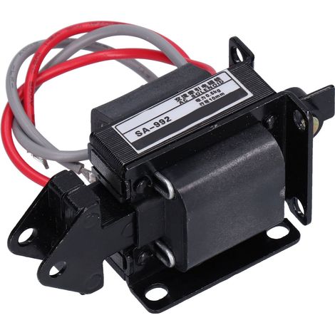Électroaimant de traction BERM, force d'aspiration de 0,5 kg, course de 10 mm, SA-992, 220 V CA (1/5)