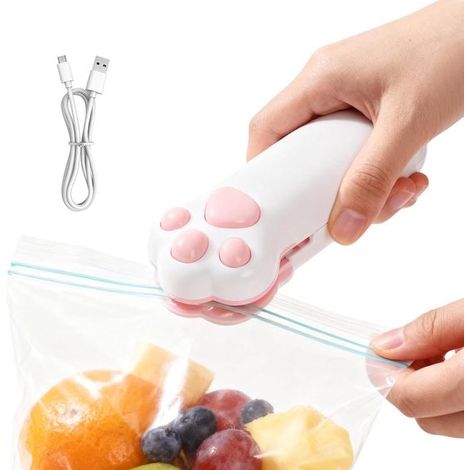 Selladoras de bolsas,Máquina de sellado manual,Máquina de sellado portátil,cocinas de hoteles (1/5)