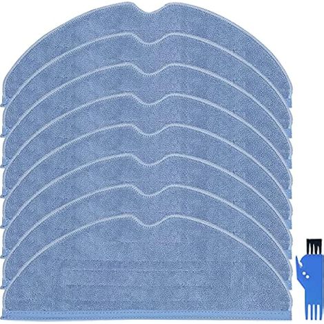 Chiffons de Nettoyage pour Roborock S8 S8+ S7 S7+ S7Plus / S7 MaxV / S7 MaxV Plus/S7 MaxV Ultra / S7 Pro Ultra T7 T7S+ Robot Aspirateur, Accessoires lingettes serpillières