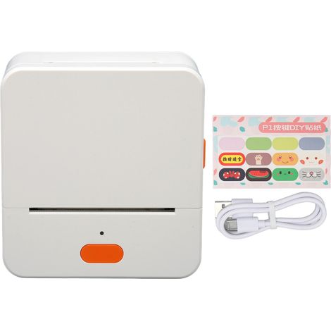 Étiqueteuse thermique portable 58mm sans encre Bluetooth pour codes-barres, commerces et bureau (1/5)