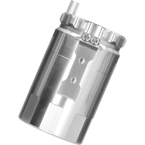 Universeller Ölabscheider mit Montageteilen, Aluminiumlegierung, Silber (1/5)