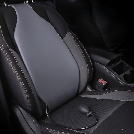 Coussin lombaire dynamique avec support pneumatique, soutien lombaire intelligent pour siège auto universel, pompe à air manuelle 09 (1/5)