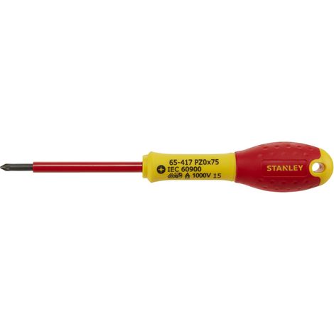 Destornillador stanley fatmax max 1000v con empuñadura antideslizante - 0-65-417