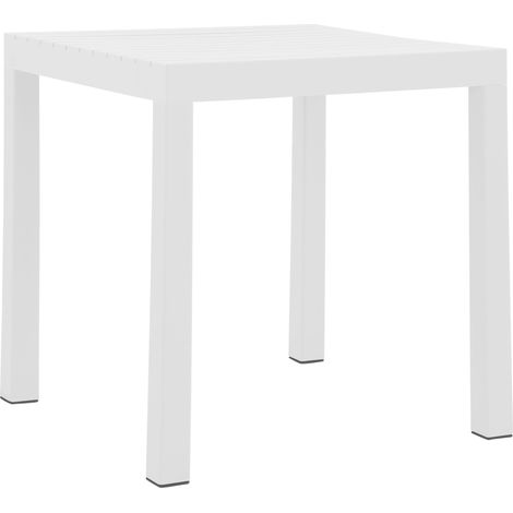 Gartentisch Kato 73 x 73 cm weiß (1/5)