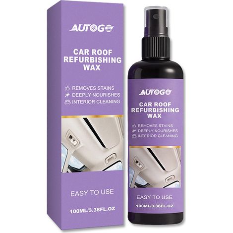 AUTOGO Car Interior Cleaning Spray - Cleans, removes dirt and deposits from the vehicle interior and cares for it. (1/5)