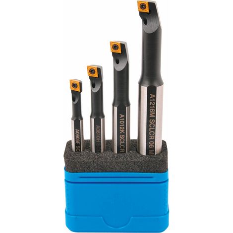 Set di barre di tornitura elmag sclcr raffreddamento interno 4 pz