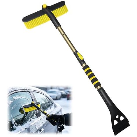 Multifonction Brosse à Neige Extensible pour Voiture avec Grattoir à glace (1/5)