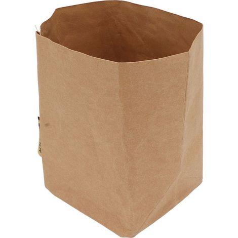 Sac en papier kraft lavé imperméable, grand format, pour pots de fleurs, conservation des fruits, légumes et articles ménagers divers (1/5)