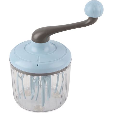 Stabmixer, 1100 ml, Schneebesen mit langem Griff, ABS + PET mit rutschfesten Füßen an der Unterseite, manuelles Design zum Kneten, Zubereitung von Milchkuchen - Crezuo