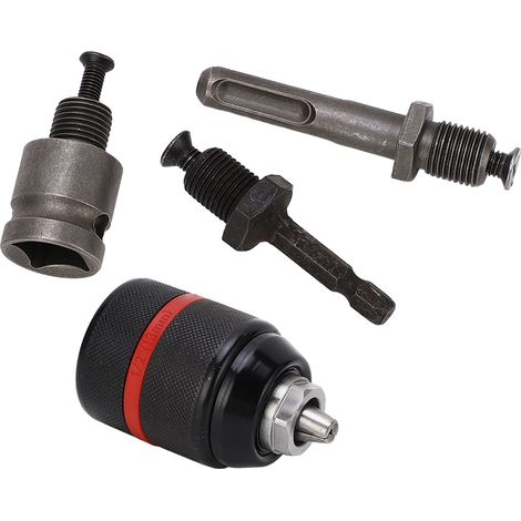 Mandrin auto-serrant 1/2" pour perceuse, capacité 2-13mm, changement rapide, longueur 63mm (1/5)