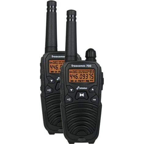 Stabo freecomm 700 20700 PMR-Handfunkgerät 2er Set (1/4)