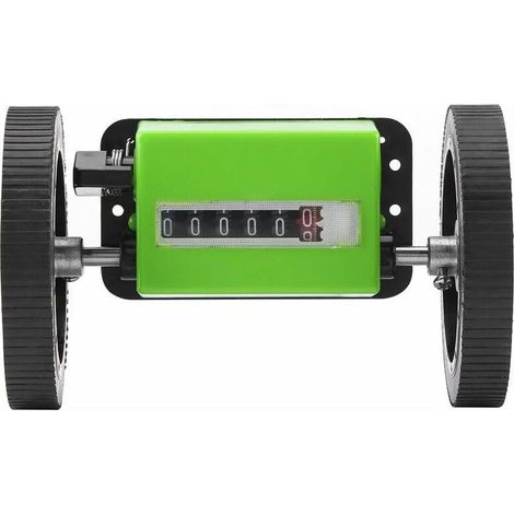 Compteur de mètres - 1pc Longueur mécanique Compteur de compteurs Roue à rouleaux Vert (1/5)