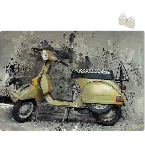 VESPA GRUNGE - POSTER in PVC da 3mm - Misura: 70x100 cm