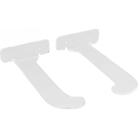 Paar Wandhalterung für Yogamatten, Acryl, Aufbewahrungsständer für Yogamatten, transparent (1/5)