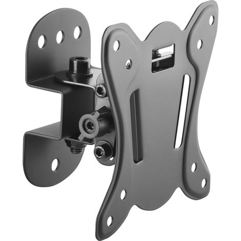 Estante para TV orientable de 13 a 28" Negro hasta 20 kg – METRONIC (1/5)