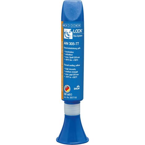 Sellador De Tubería, Colorido Weiconlock An 305-77 50Mlpen-System Weicon (Por 12)
