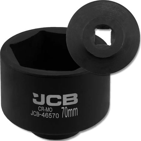 JCB Schlagschrauber-Steckschlüssel 3/4" 70 mm 6-Kant Cr-Mo (1/5)