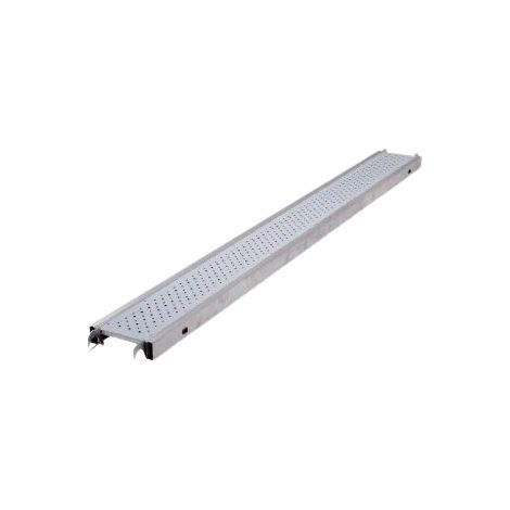 Tubesca Comabi – Plancher alu R19A 800 x 360 – Conforme EN 12810-EN 12811 – Compatible échafaudages R200 PROGRESS et RECORD – Charge maximale 200kg