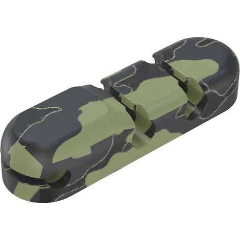 Organisateur de Câbles USB en Silicone avec 3 Rangs pour Écouteurs et Fils - Gain de Place