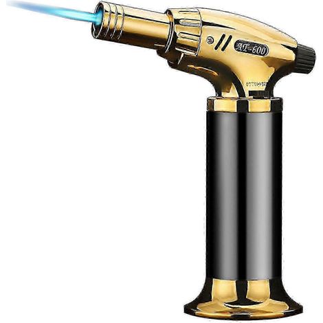 Pistolet à peinture au butane 25-26, pistolet à peinture à flamme réglable, briquet pistolet à peinture multifonctionnel, adapté au soudage, à la cuisson. (1/4)
