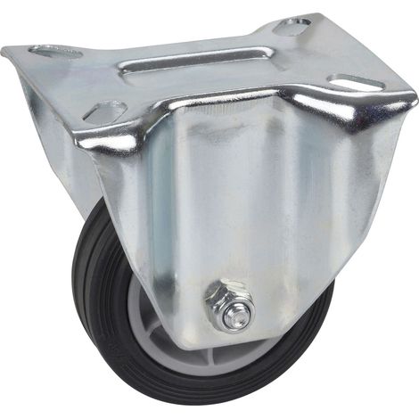 DÖRNER + HELMER Bockrolle TPE PP-Felge 80 mm 50 kg (1/2)