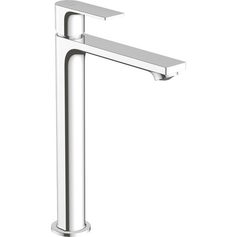 Hansgrohe – Mitigeur de lavabo CoolStart avec jet normal – Hauteur 333 mm, longueur bec 169 mm, débit EcoSmart 5 l/min – 72583000 (1/8)