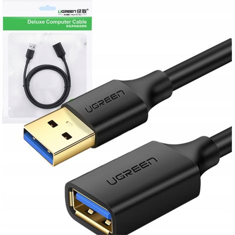 Cavo di prolunga Ugreen USB 3.0 (femmina) - USB 3.0 (maschio) adattatore 3 m nero (US129 30127)