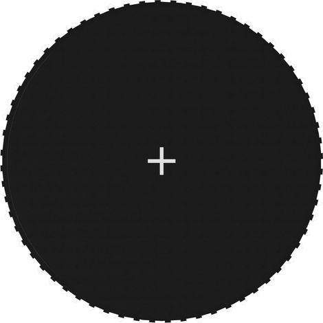 Jumping Mat Fabric Black for 12 Feet/3.66 m Round Trampoline vidaXL