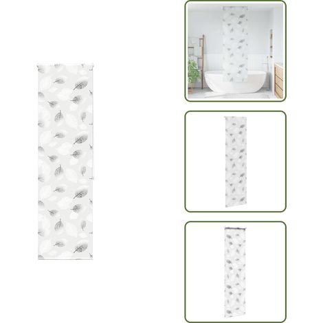 vidaXL Store enrouleur de douche 60x240 cm largeur du tissu 56 cm (1/5)