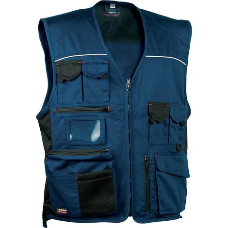 Chaleco expert azul marino negro talla 60 (1/3)