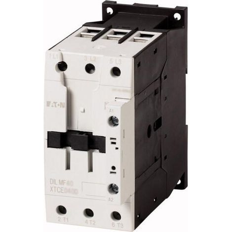 Contacteur de puissance 3p 40HP/600VAC SEMI F47 EATON DILMF40(RAC24)
