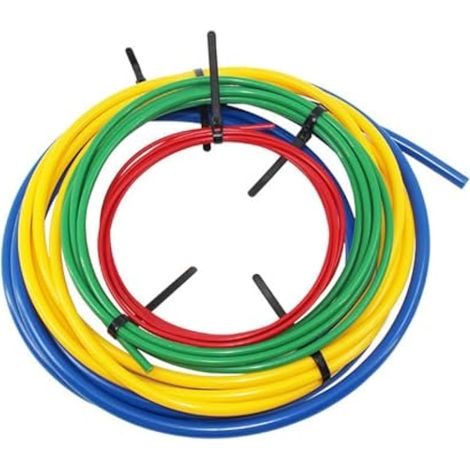 Cintreuse Tube Cuivre, 4 m CT-205-L Bande En PE, Kit de Protection Pour Tuyaux En Cuivre Bande de Cintrage de Tuyaux En Cuivre Intégrée Pour Tuyaux de 1/4 Pouce, 3/8 Pouce, 1/2 Pouce, 5/8 Pouce (1/5)